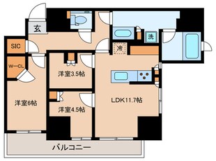 パークホームズ本郷三丁目の物件間取画像